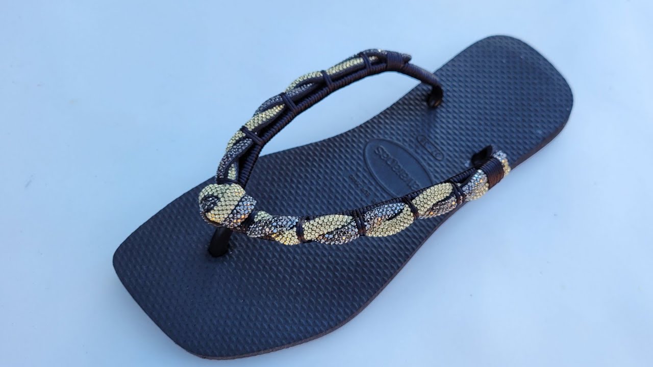 Chinelo Correia transsado Strass Meia Cana