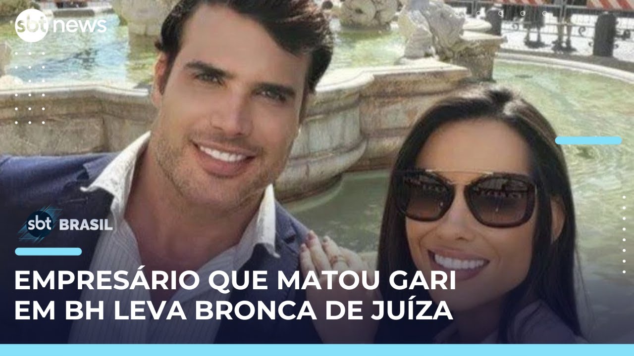 Delegada esposa de empresário que matou gari é substituída em comitê da polícia de MG | #SBTBrasil