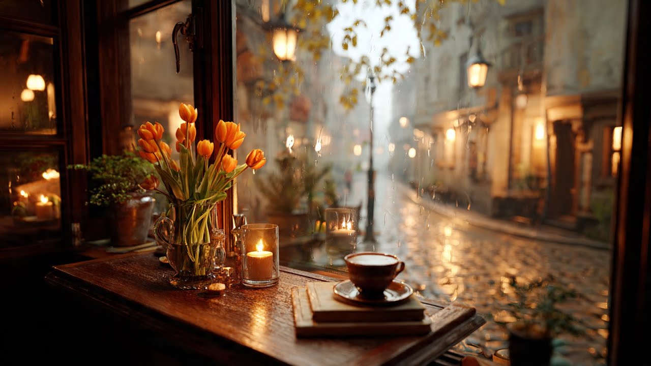 Smooth Jazz Café: Ultimate Instrumental Mix for Lunch Break & Study (LIVE Now!)