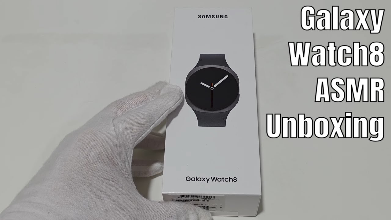 Samsung Galaxy Watch8 Unboxing [ASMR]