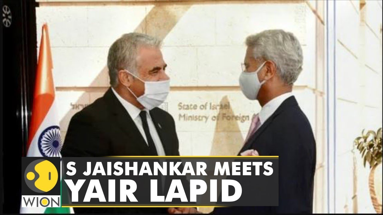 Indian EAM S Jaishankar meets Israeli counterpart Yair Lapid | WION Latest News | World News