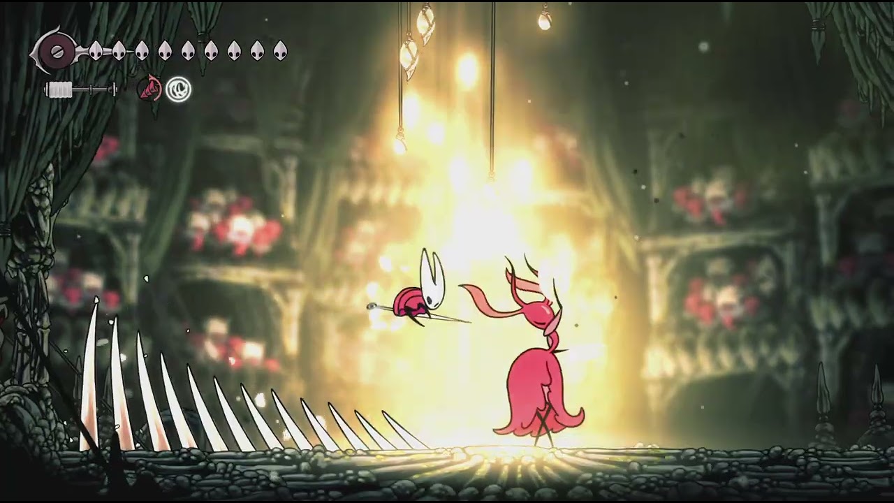 Hollow Knight: Silksong Karmelita boss fight