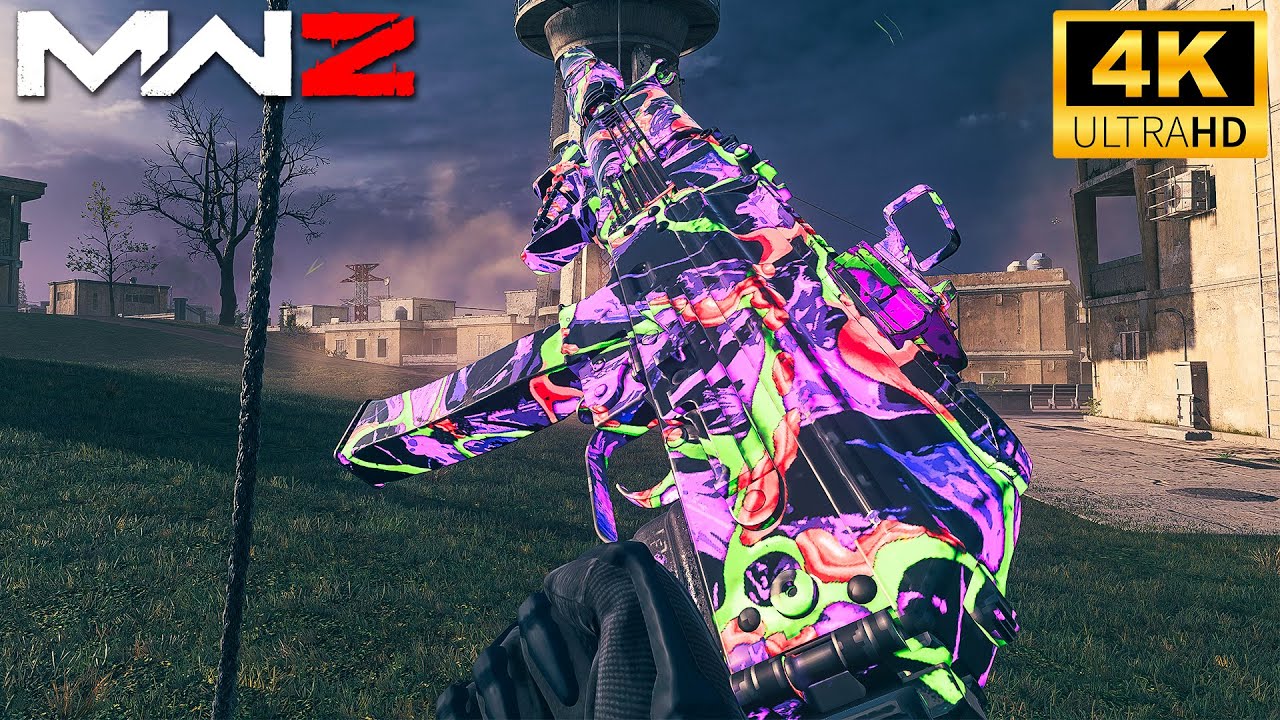MW3 ZOMBIES SOLO - VAZNEV 9K SMG, RED ZONE, EDLER DARK AETHER 4K Gameplay (No Commentary)