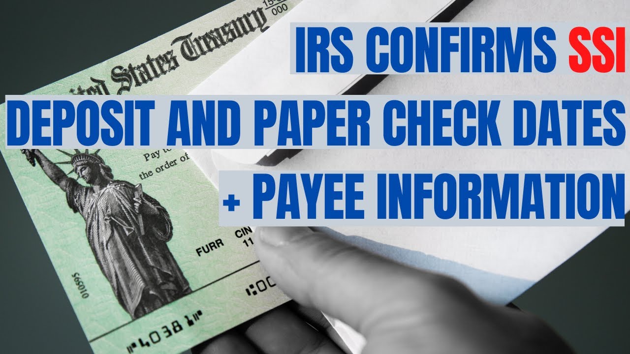 Stimulus Check Update| IRS CONFIRMS SSI PAYMENT DATE