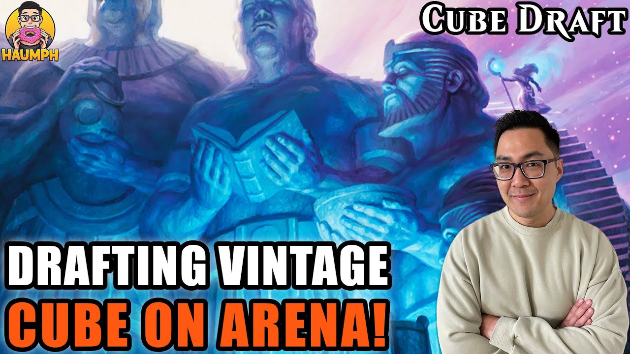 The Vintage Cube Is Finally On MTG Arena! | Exclusive First Look At Powered Cube Draft | MTG Arena