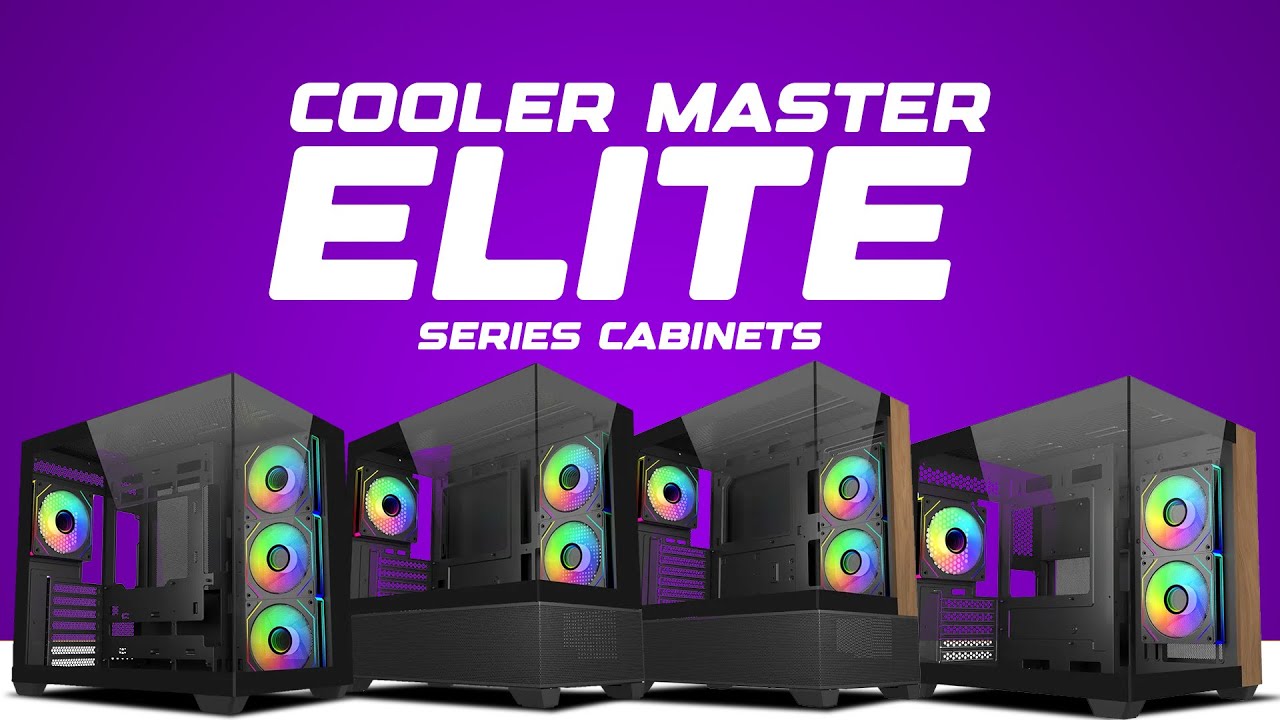 Cooler Master NEW Elite Series Cabinets 2025 – Elite 681, 481, 490, 690