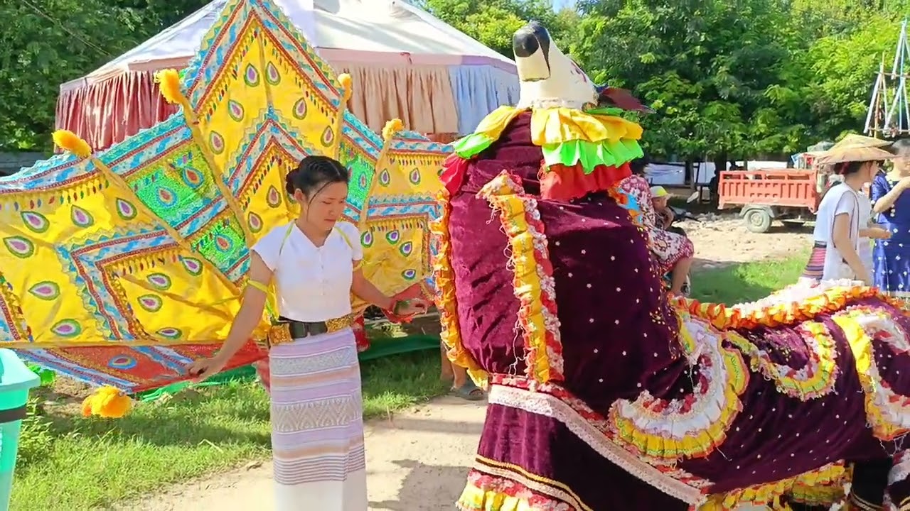 Shan traditional music & dance ( Toenayar ) 🪘🪘🪘