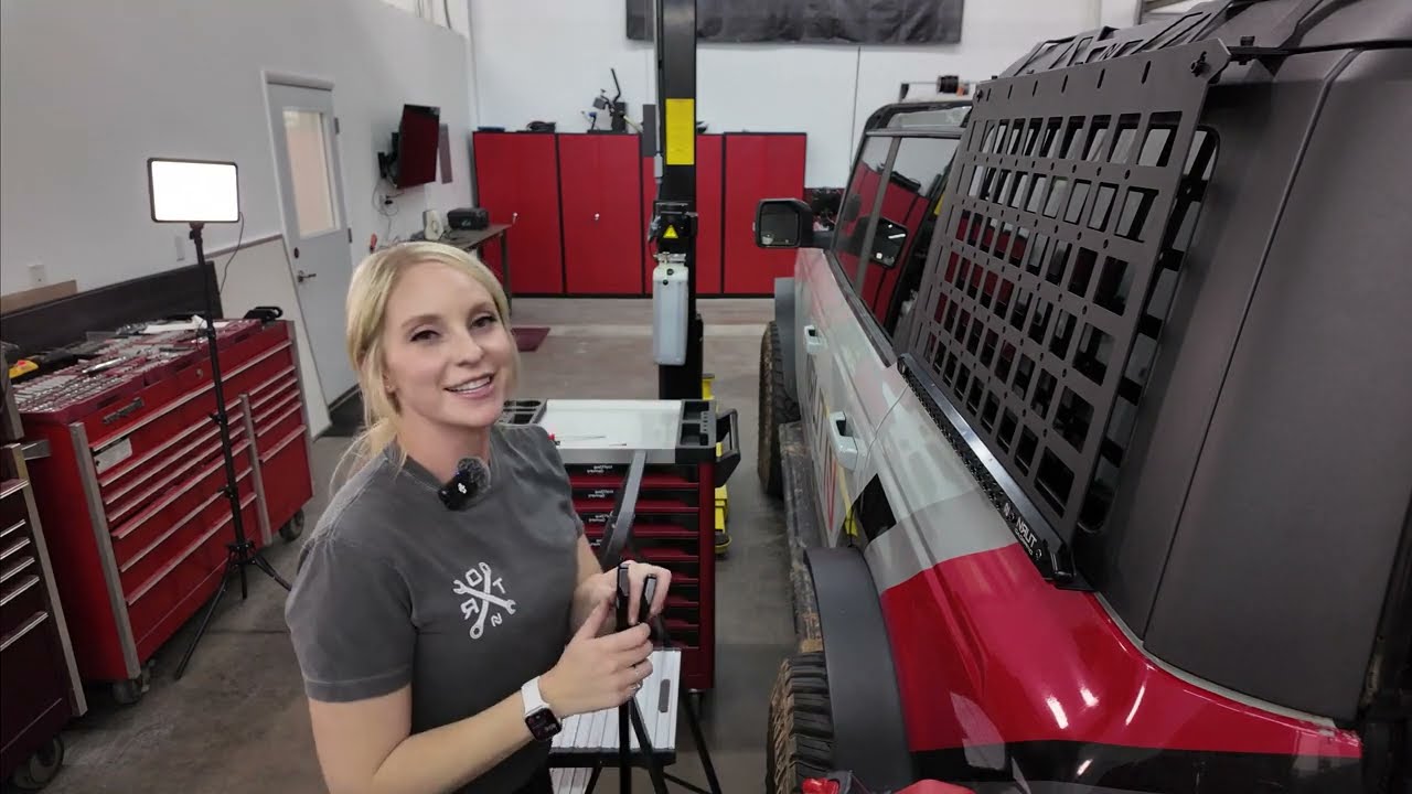 Turn Offroad Exterior MOLLE Panel Install w/ Kylie #bronco #mods #upgrades