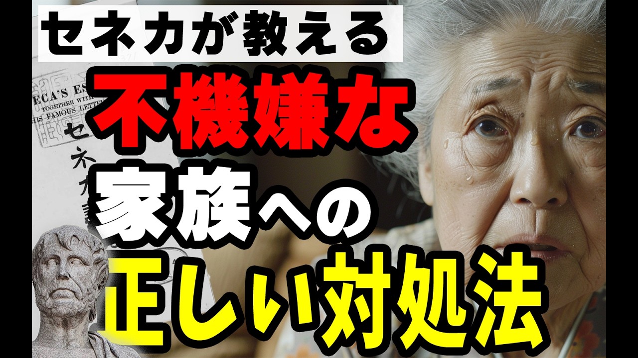 【偉人の名言】70歳を過ぎたら、家族の機嫌を取るのをやめなさい（セネカの言葉） #シニアの終活