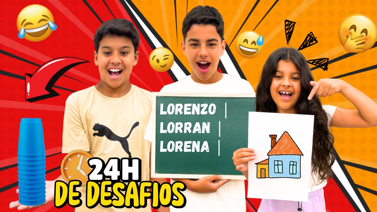 UM DIA TODO DE DESAFIOS *OQ SERÁ QUE ACONTECE COM QUEM PERDER?