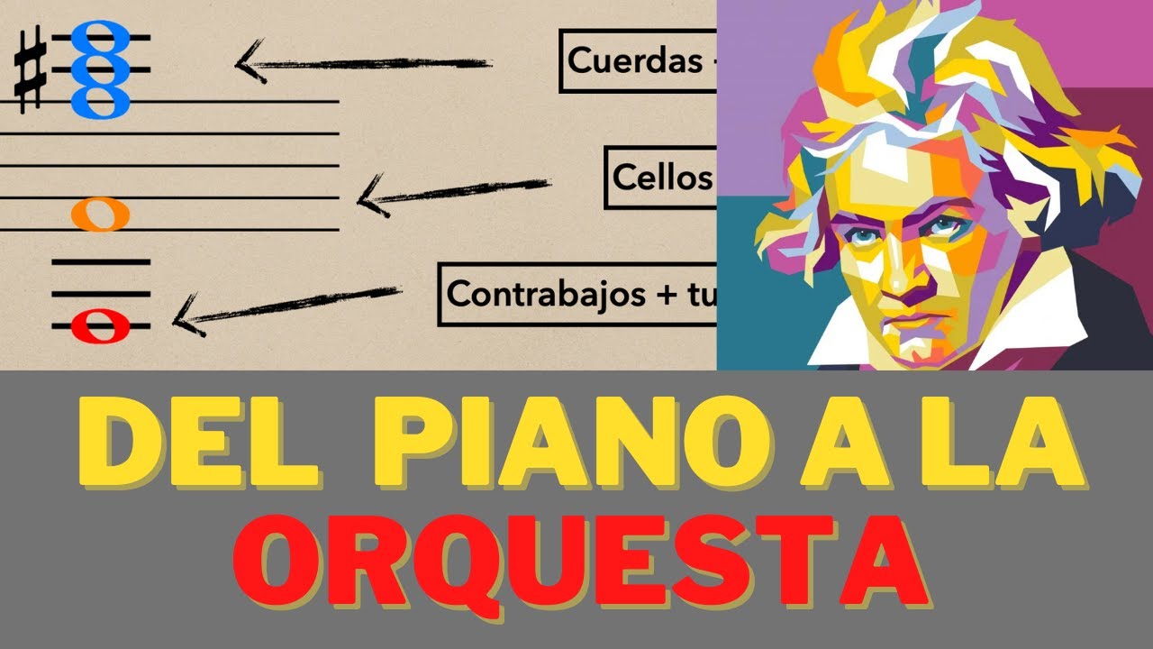 Orquestación: del Piano a la Orquesta Completa