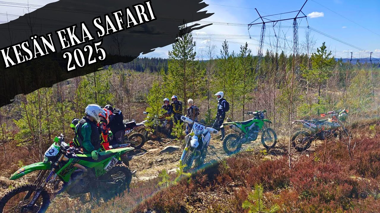 KESÄN ENSIMMÄINEN SAFARI 2025