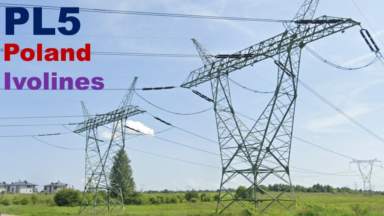 PL5 Power lines in Poland. (350)