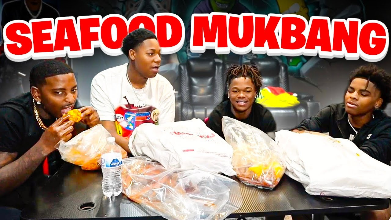 Мукбанг с вопросами и ответами о морепродуктах с участием FUNNYMIKE, TORICK и DEMOND (обязательно...