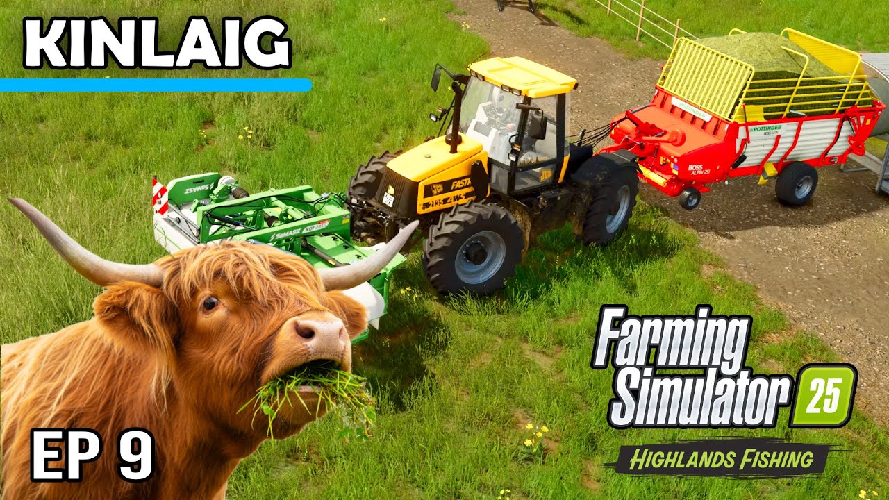 БОЛЬШИЕ ПЛАНЫ И ЗДОРОВЫЙ УРОЖАЙ — Highlands Fishing | Farming Simulator 25 — Эпизод 9
