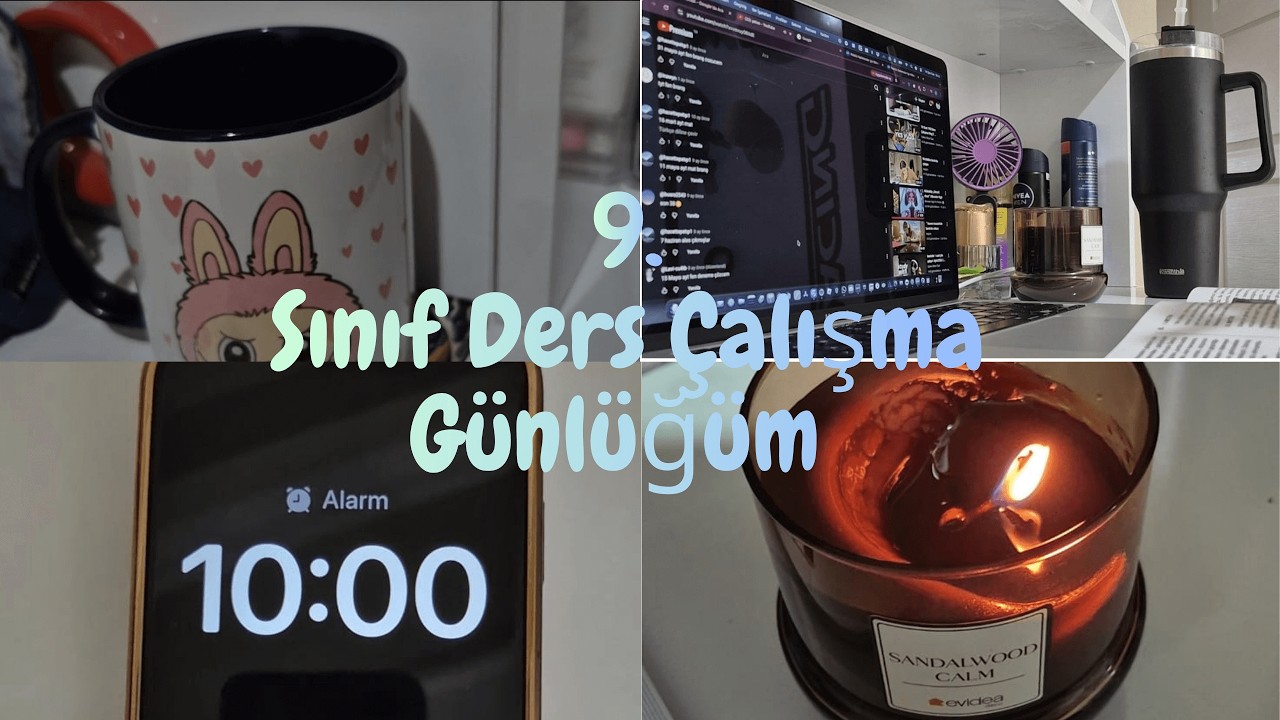 9. Sınıf Ders Çalışma Günlüğüm #1