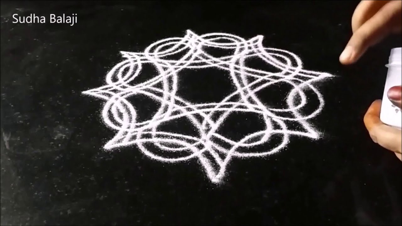 Beautiful padi kolam