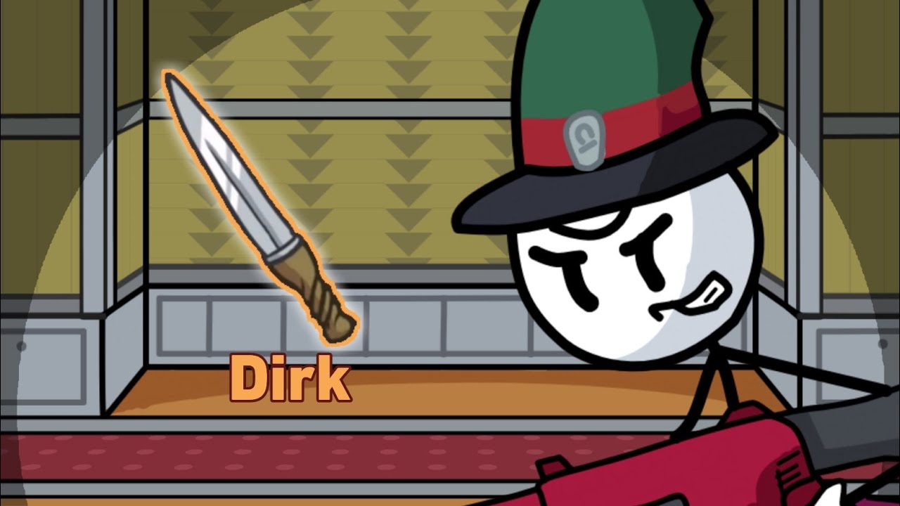 Mr. Macbeth's Battle, but Mr. Macbeth uses Dirk (Final Fantasy)