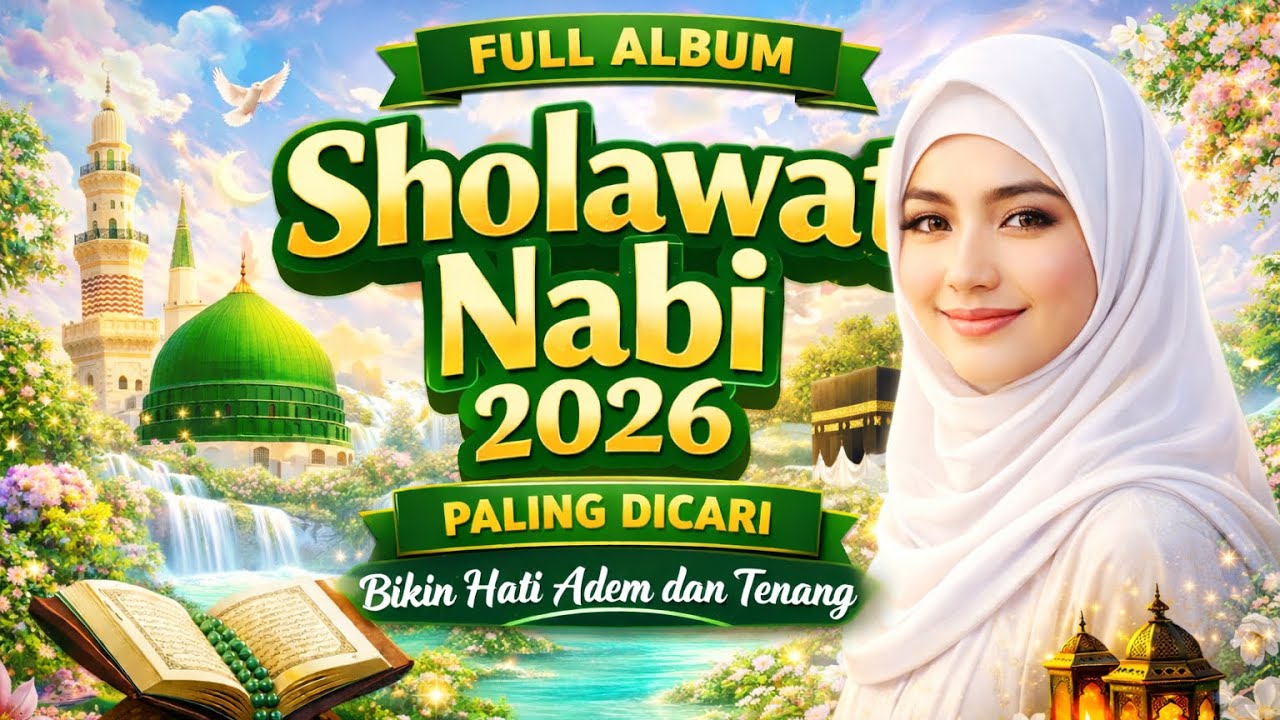 SHOLAWAT NABI 2026 FULL ALBUM ✨ Penenang Hati, Adem & Bikin Nangis