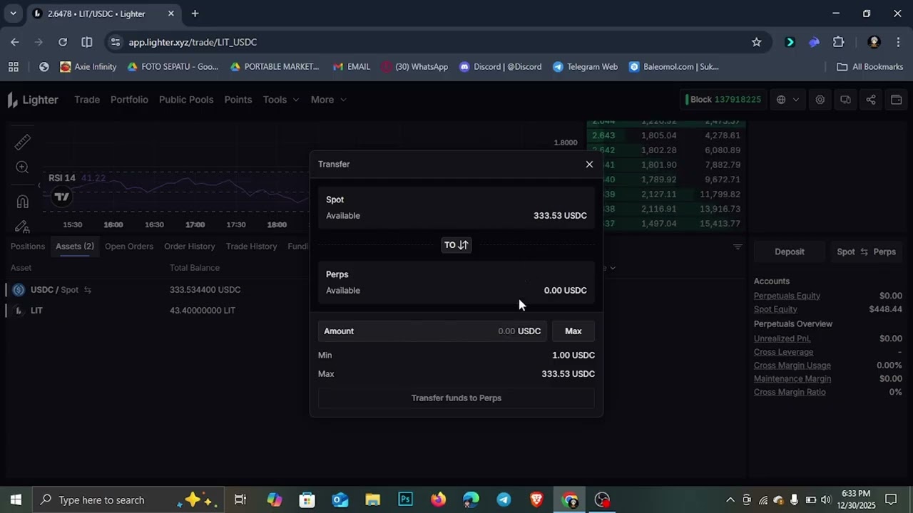 Cara Withdraw Airdrop Lighter Setelah JP