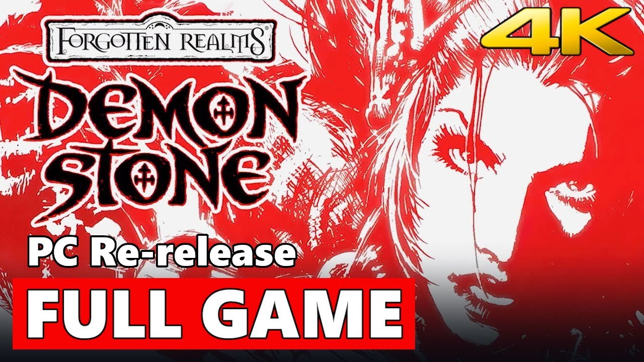 Forgotten Realms: Demon Stone Full Walkthrough Gameplay - No Commentary 4K (PC Re-release Longplay)
