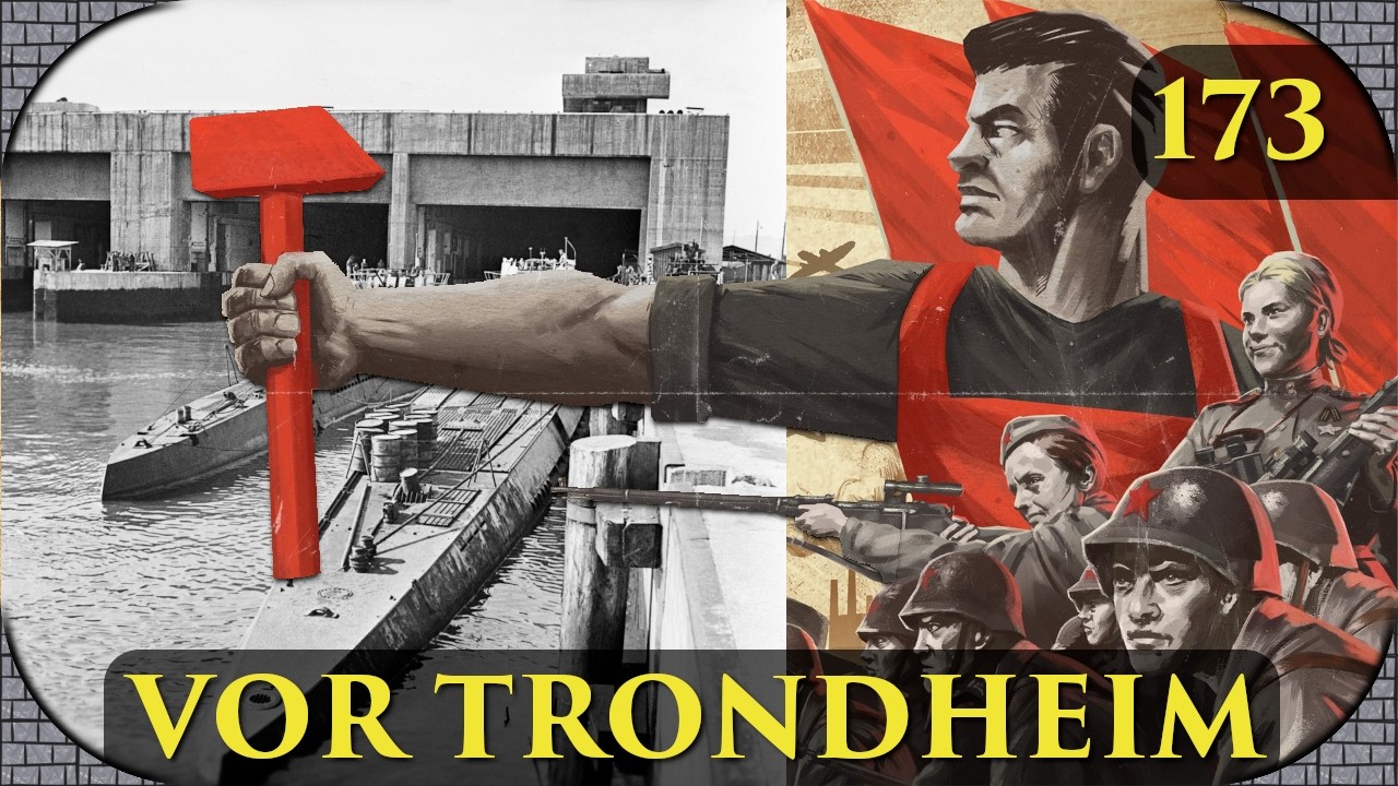 Durchbruch vor Trondheim -🔥Hearts of Iron 4 #173 (Expert AI,Let's Play,Gameplay Deutsch)
