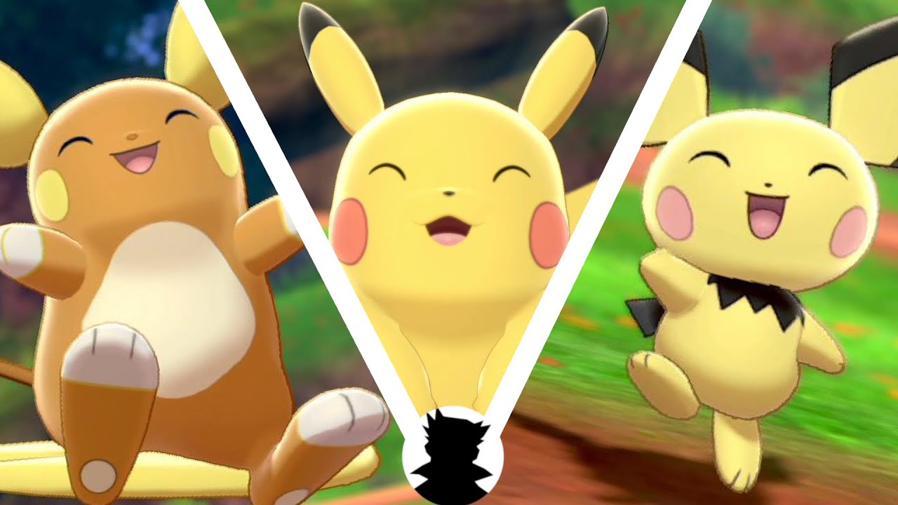 【Pokémon_Camp】Pichu・Pikachu・Raichu（Kanto/Alola）＆Shiny/Mignon