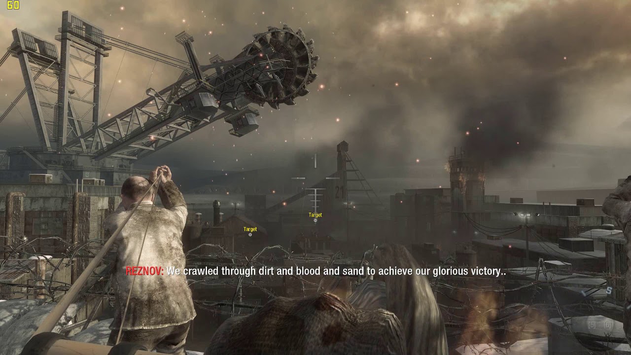 Call Of Duty Black Ops 1 Mission Vorkuta (60 FPS) Part (1/2)