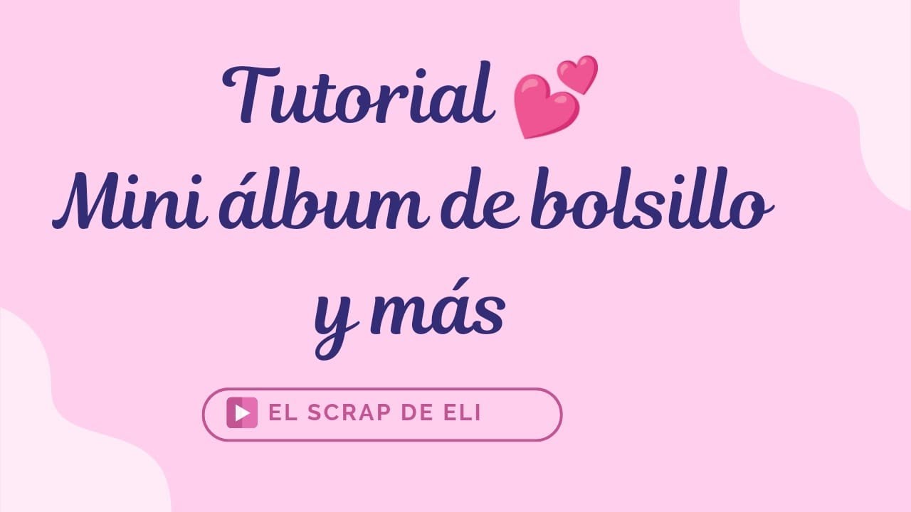 TUTORIAL ALBUM BOLSILLO, y decoramos boli para regalar! ❤😍