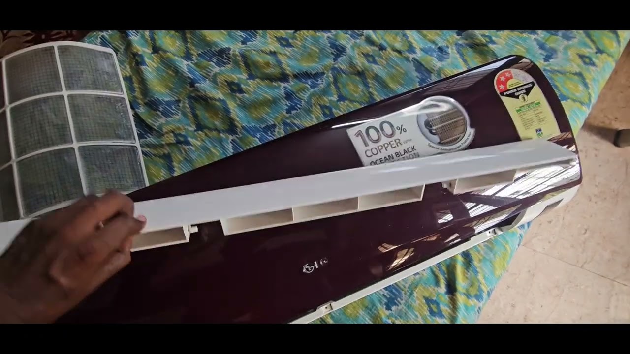LG 1 ton Aircondition deep cleaning and gas charging SH AIRCONDITION SERVICE CENTER 