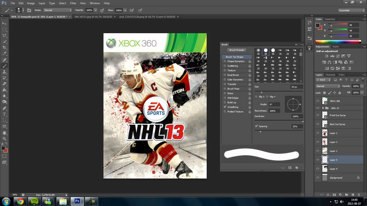 NHL 13 Custom Cover | Jarome Iginla