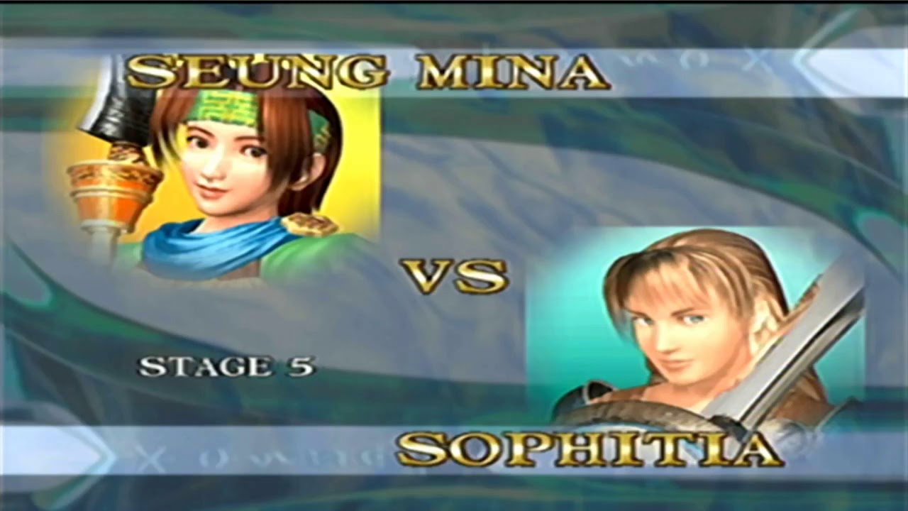 Soul calibur  sega dreamcast Seung Mina playthrough