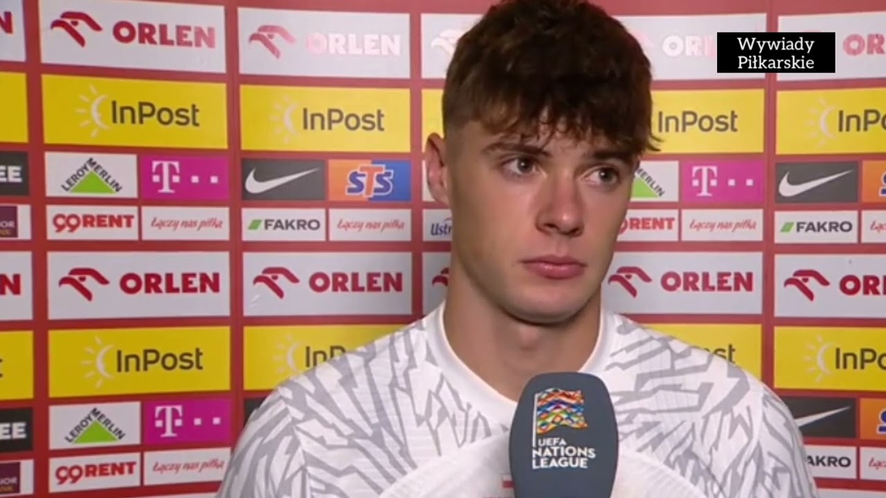 Nicola Zalewski wywiad po meczu Polska - Holandia