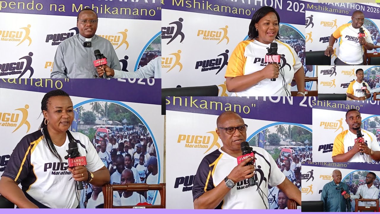 #HUO NDIO UJUMBE WA KAMATI YA PUGU MARATHON 2026, USIKOSE KUJIANDIKISHA PAROKIANI KWAKO MAPEMA.