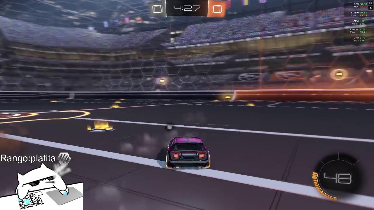 Rankeando con mis amigos en rocket league yeei