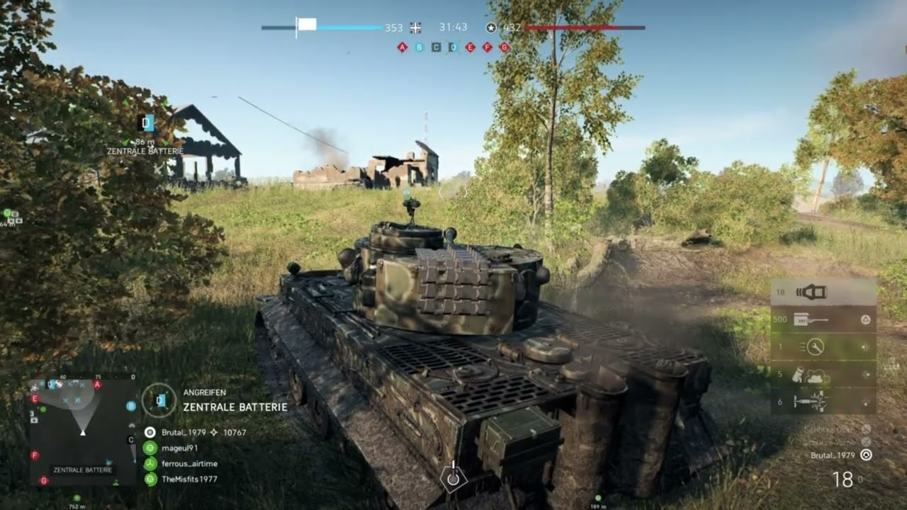 Battlefield™ V_20251007 - Panzersturm - Tiger Panzer Gameplay - (18 - 0) - Part. 1