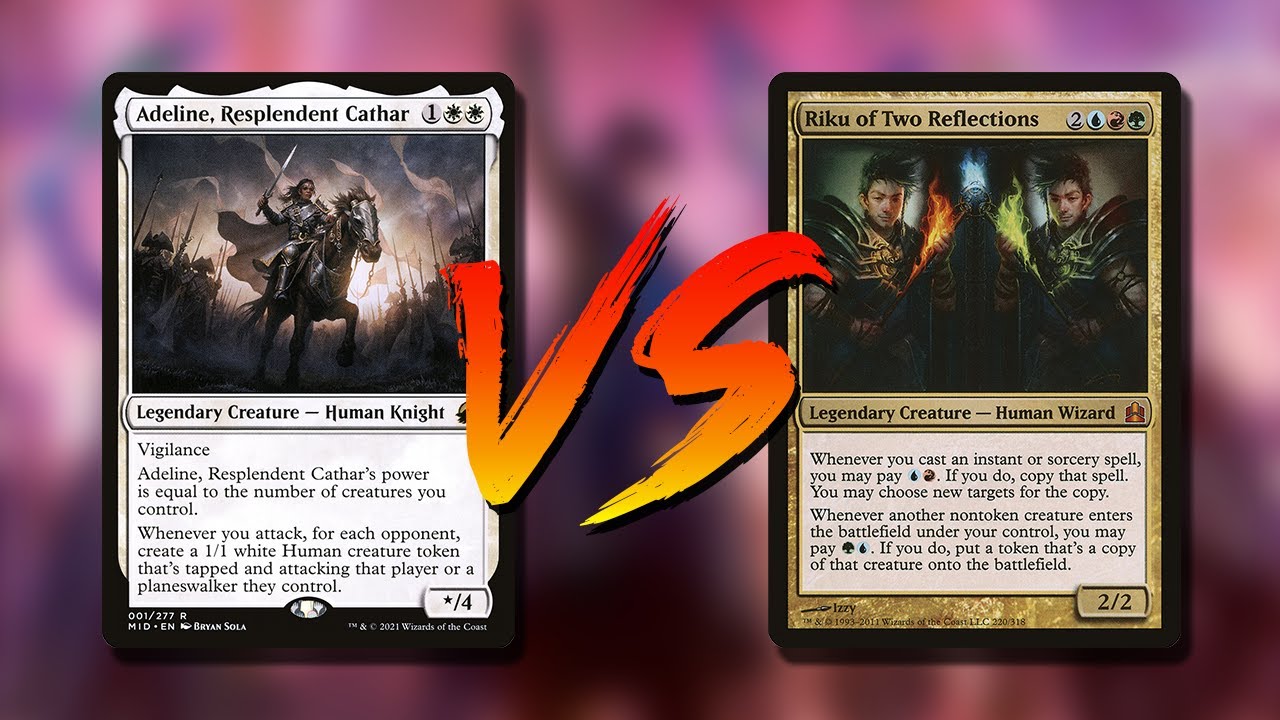 Adeline vs Riku | Magic Online CMDR Game Play | tribalkai