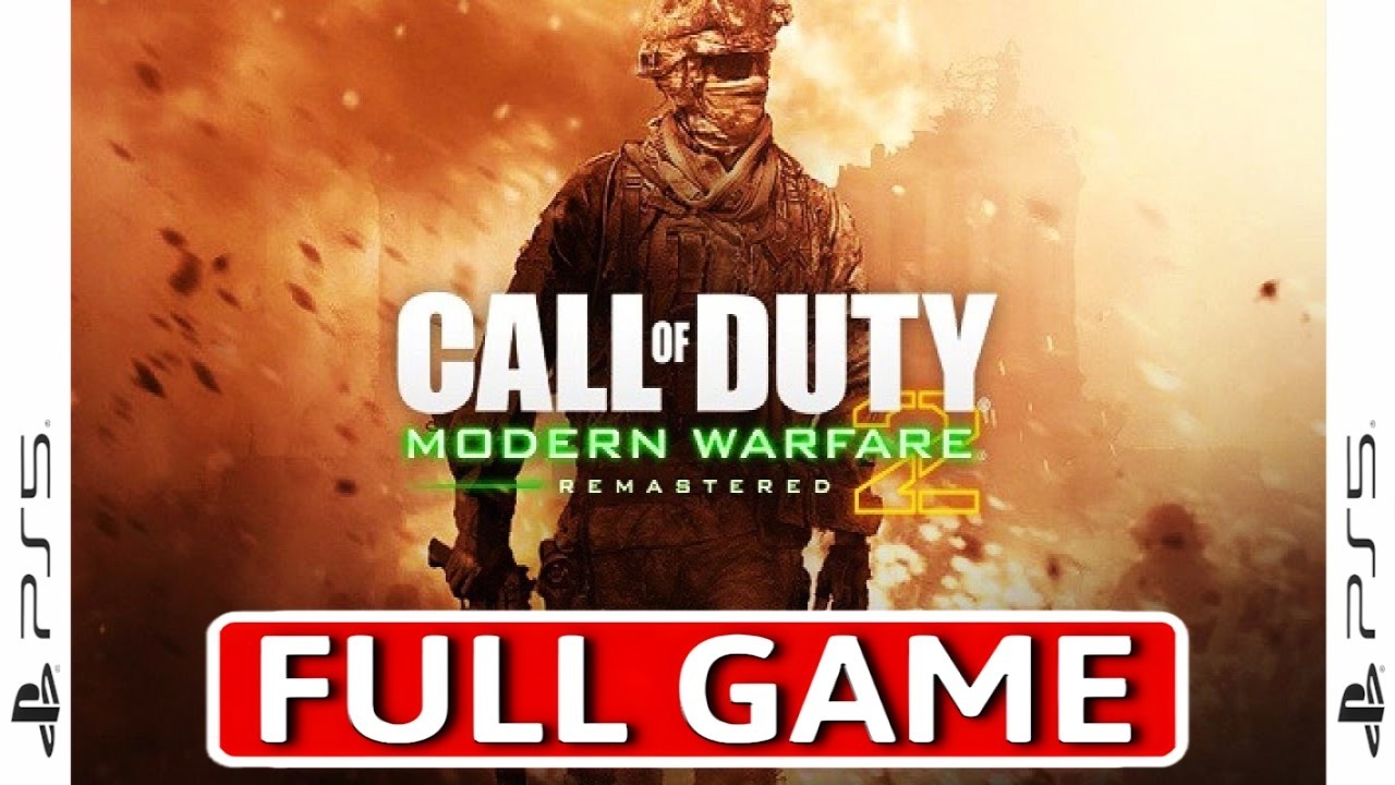 Call of Duty Modern Warfare 2 Remastered - FULL GAME Walkthrough Longplay