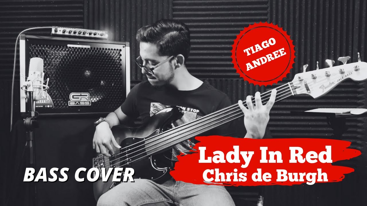 Lady In Red Chris de Burgh - Bass Cover by Tiago Andree