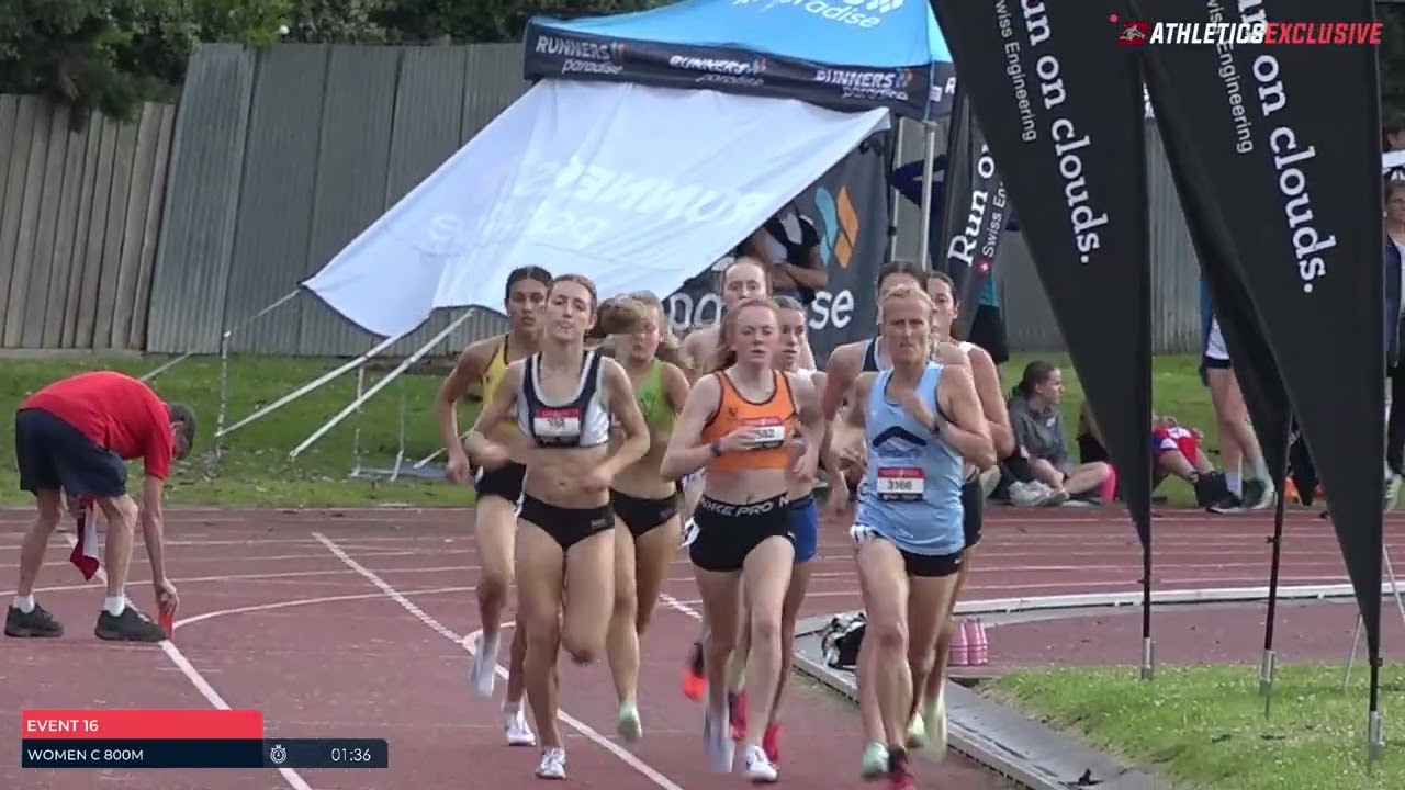 Women's C 800m: 2022-23 Victorian Milers Club - Meet 2 // aeTV