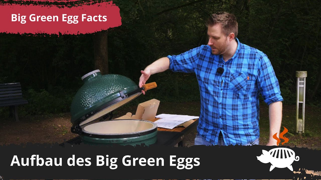 Aufbau des Big Green Egg Large  - Big Green Egg Facts | 016