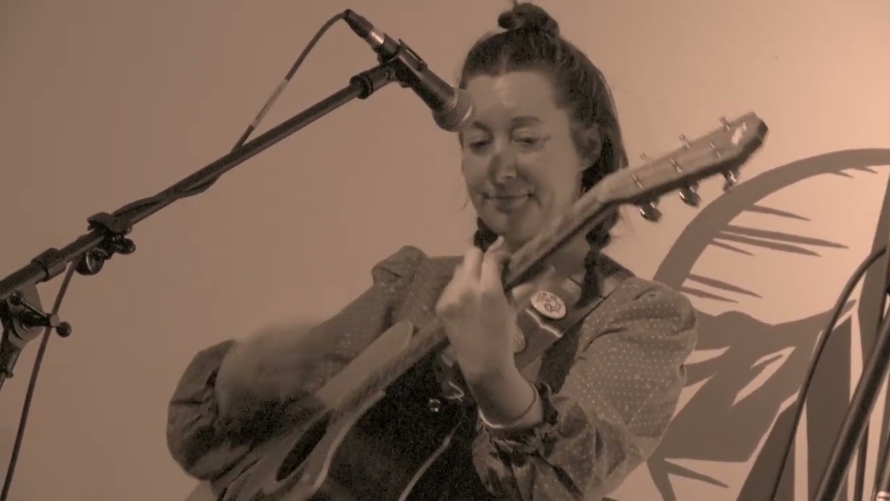 Autumn Sky (Otto) performs at the Monday Night Sacramento State adj. Open Mic inside Tower Brewing