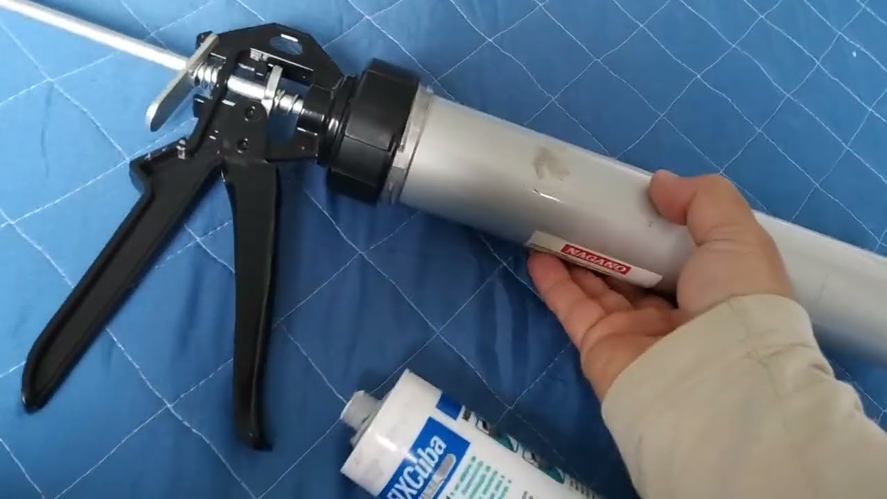 Aplicador de silicone de tubos ou bisnagas marca Nagano