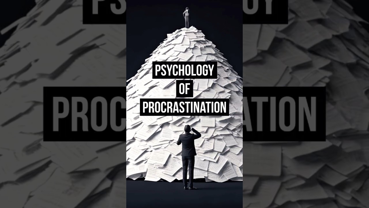 Why You Procrastinate & How to Stop #procastination #productivity #goalmastery