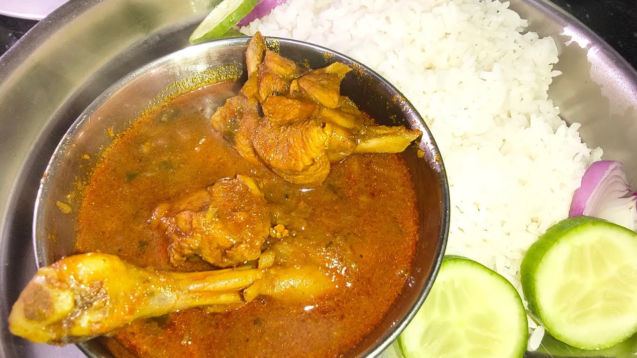 Bachelor's chicken curry 🍛 🍗|Easy chicken curry recipe 