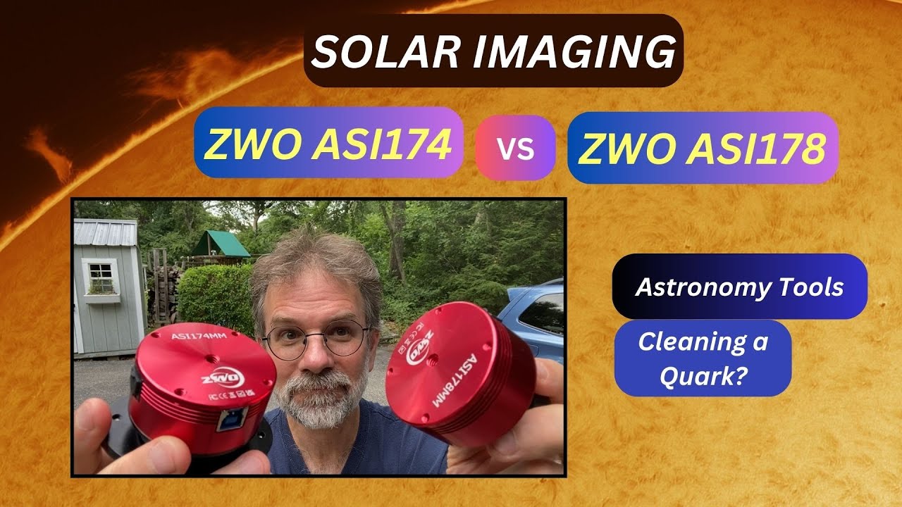 Solar Imaging: ZWO ASI174 vs. ASI178 #astro #astrophotography #astronomy
