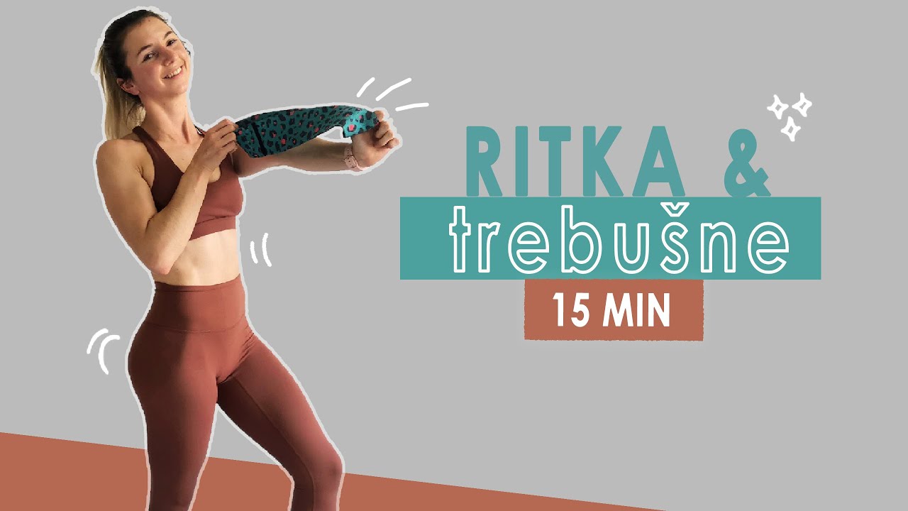 15 Min Ritka in trebušne – z elastiko / Abs and Glutes Workout w Band | Maricka Mary Stakne