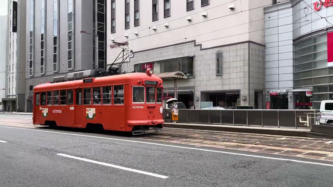伊予鉄道　市内電車　モハ50形51号車　