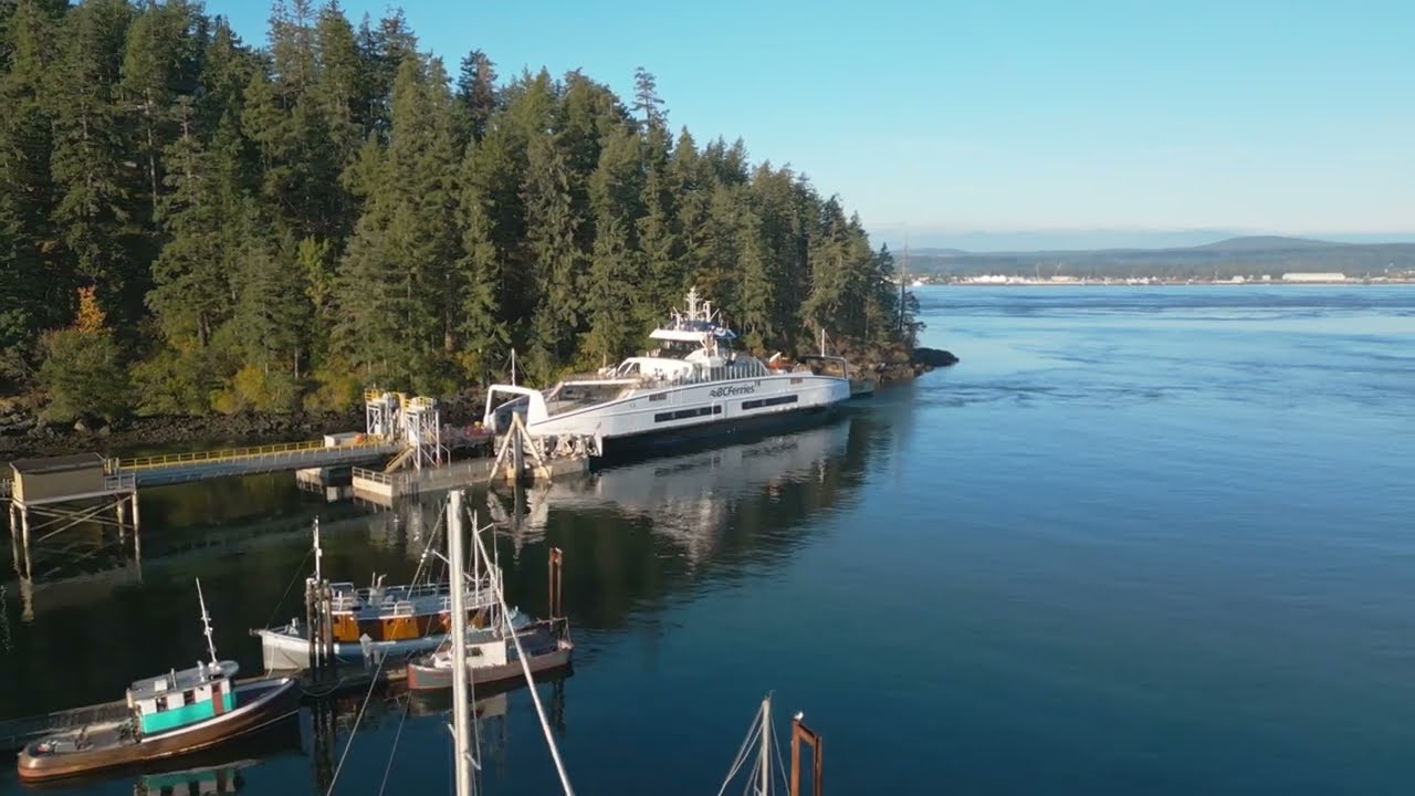 Summer Morning at Quathiaski Cove, Quadra Island, BC