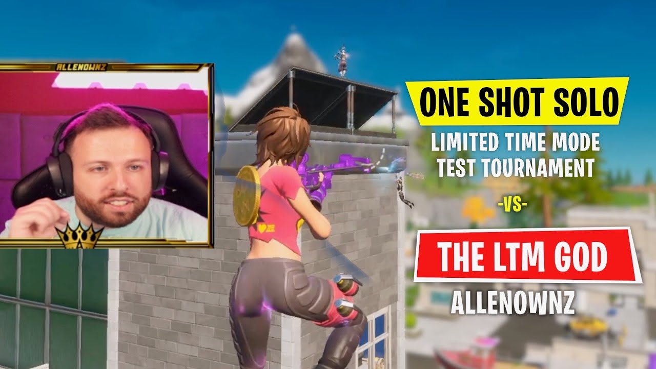One Shot Limited Time Mode Test Tournament - Fortnite Battle Royale